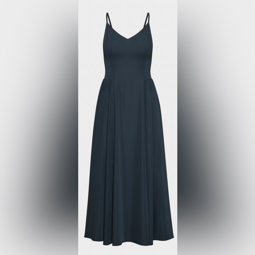 Aritzia Deep Blue Maxi Dress